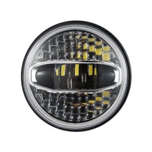 Phare LED 7 pouces pour Jeep Wrangler JK et Harley