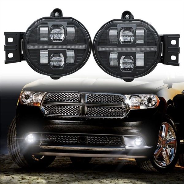 Morsun Upgrade LED Phare de brouillard pour Dodge Ram Durango Accessoires 1500 2500 3500 LED Pare-chocs Passing Light