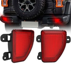 Les feux de pare-chocs arrière du Wrangler JL ont mené des phares antibrouillard pour Jeep Wrangler JL 2018